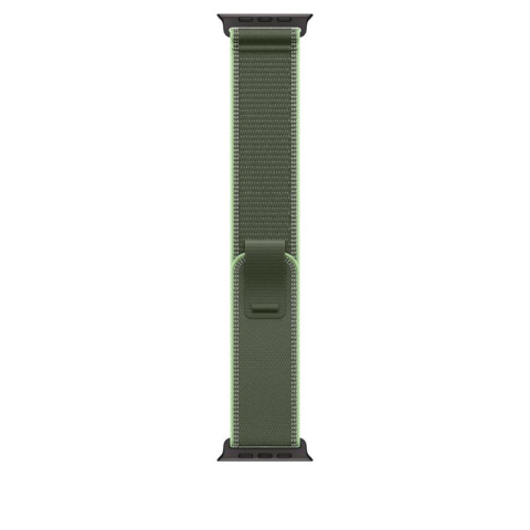 Wearables - Apple Watch 49mm Green/Neon Trail Loop - M/L - Black Titanium Finish