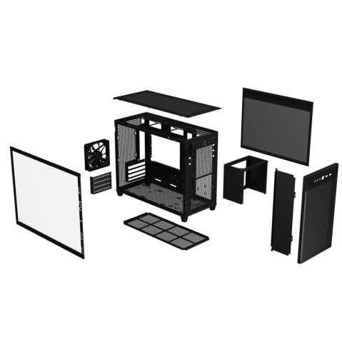 ASUS AP201 PRIME CASE TG Mini Tower Black [2]