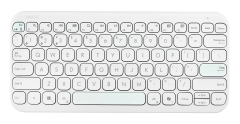 ASUS Marshmallow KW100 keyboard Home Bluetooth QWERTY US International Beige [1]