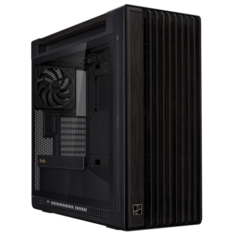 Carcase - ASUS ProArt PA602 Wood Edition Midi Tower Black