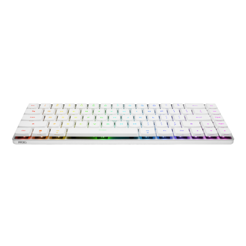 ASUS ROG Falchion RX Low Profile keyboard Gaming USB + RF Wireless + Bluetooth QWERTZ White [4]