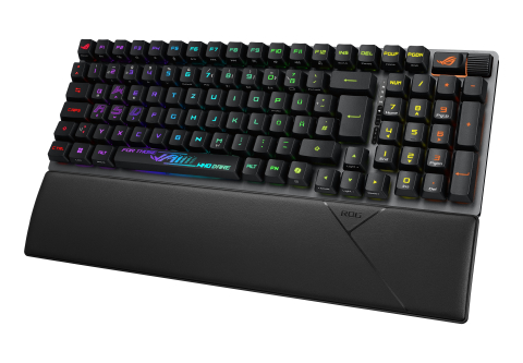 ASUS ROG Strix Scope II 96 RX Wireless keyboard Gaming USB + RF Wireless + Bluetooth Black [4]