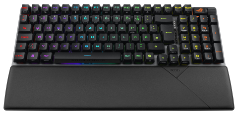 ASUS ROG Strix Scope II 96 RX Wireless keyboard Gaming USB + RF Wireless + Bluetooth Black [5]
