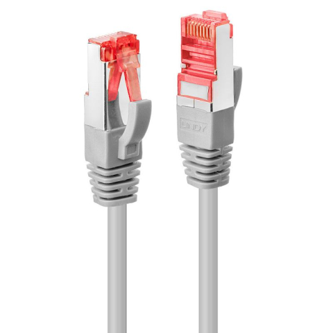 Cabluri retea - Cablu Lindy 0.5m Cat.6 S/FTP, Grey