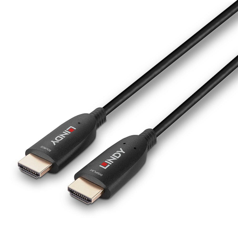 Cablu Lindy 10m Hybrid HDMI 8k60, latime de banda suportata 48Gbps, rezolutie maxima 7680x4320@60Hz 4:2:0 10bit, 3840x2160@120Hz 4:4:4 10bit [2]