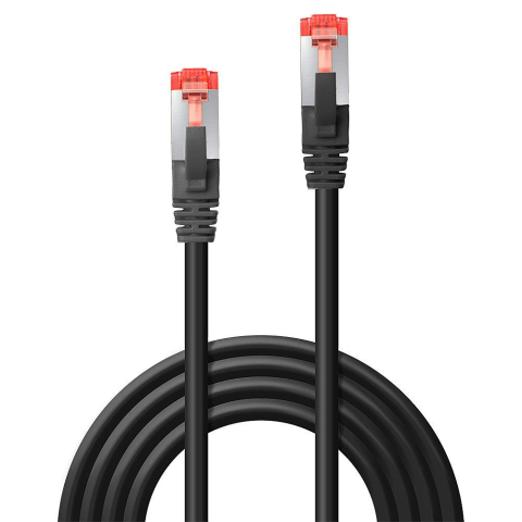 Cablu Lindy Cat.6 S/FTP Network Black, lungime 1m, latime de banda suportata 250MHz, material polycarbonate, negru [1]