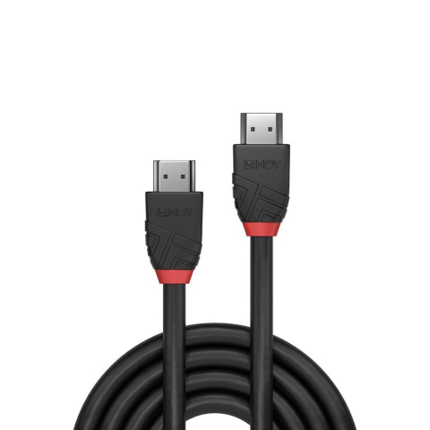 Cabluri Video - Cablu Lindy LY-36472, HDMI 2.0, Black Line