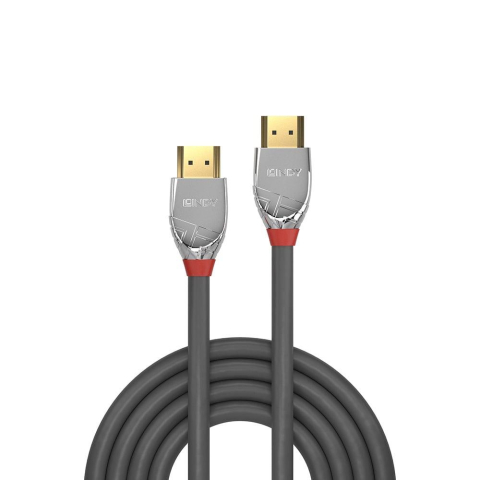 Cabluri Video - Cablu Lindy LY-37874, High Speed HDMI, 5m, Cromo Line