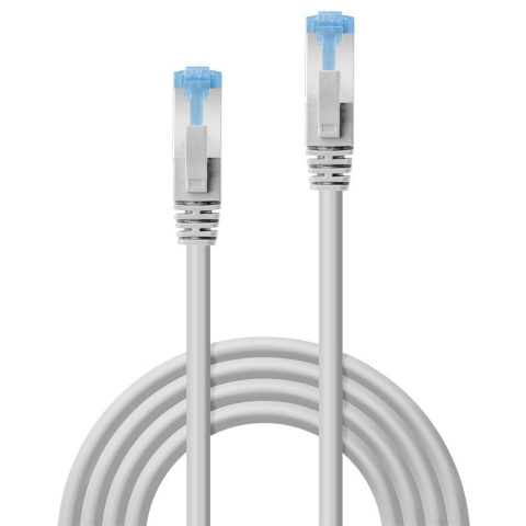 Cabluri retea - Cablu retea Lindy LY-47136 5m Cat.6A S/FTP LSZH Network, grey