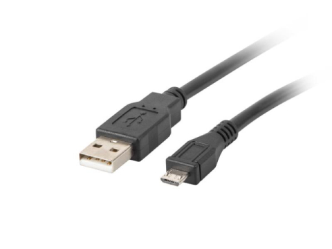 Cabluri periferice - Cablu USB Micro(M)  USB-A(M) 2.0 1 m negru