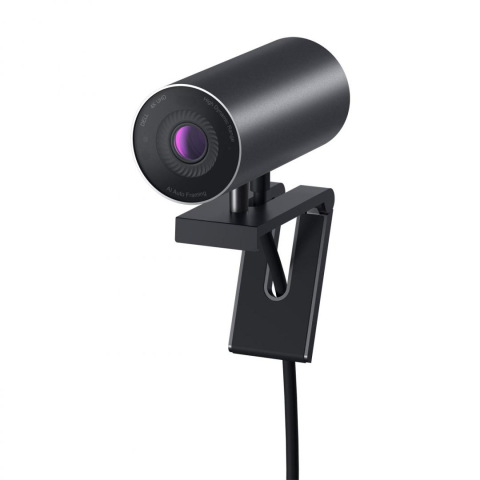 Camere Web - Camera Web DELL UltraSharp Webcam, rezolutie video 4K, USB-C, Negru