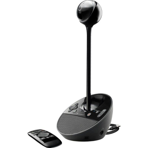 Camere Web - Camera Web Logitech BCC950 ConferenceCam, rezolutie video Full HD, USB 2.0, Negru