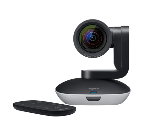 Camere Web - Camera Web Logitech PTZ Pro 2, rezolutie video Full HD, USB 2.0, Negru