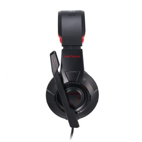 Casti cu microfon X by Serioux RUARI, Gaming, negru [1]