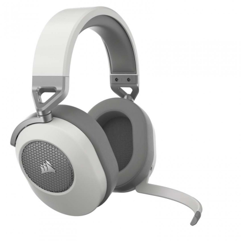 Casti audio - Casti Gaming Head-band Corsair HS65, Wireless, Alb