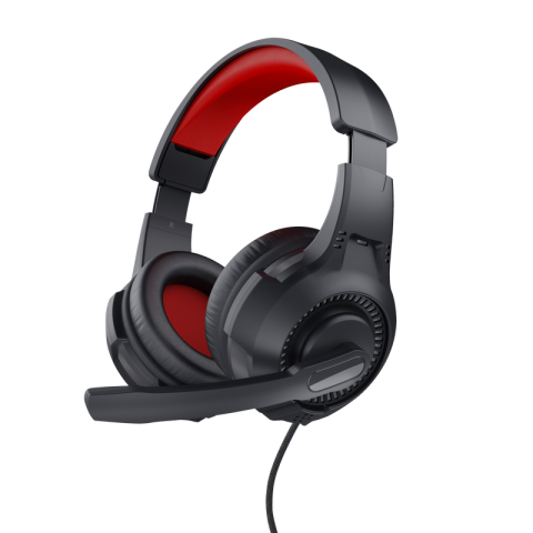 Casti audio - Casti Gaming Head-band TRUST 24785, Wired, Negru