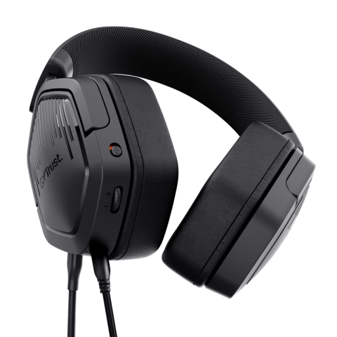 Casti Gaming Head-band Trust GXT492 Carus, Wired, Negru [1]