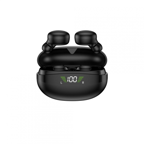 Casti audio - Casti In-ear AKAI BTE-J350, Wireless, Negru