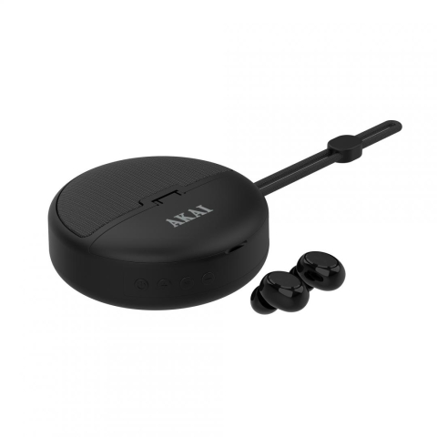Casti In-ear AKAI BTE-J500BT, Wireless, Negru [1]