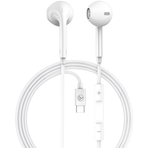 Casti In-ear TELLUR TLL162272, Cu fir, Alb [1]