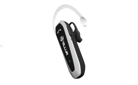 Casti audio - Casti In-ear TELLUR Vox 100, Fara Fir, Negru