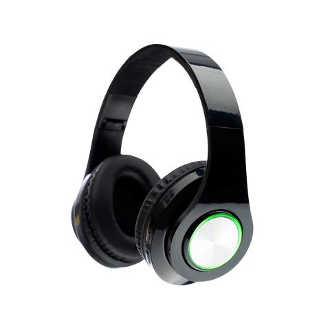 Casti audio - Casti Over-ear SPACER Spacer Crystal, Fara Fir, Negru