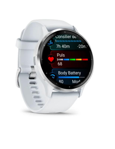 Ceas Garmin Venu 3 Silver/Whitestone [2]