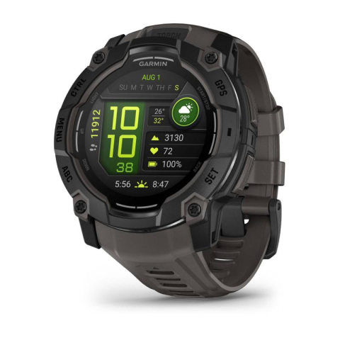 SmartWatch - Ceas inteligent Garmin Instinct® 3 - 50 mm, AMOLED, autonomie Până la 24 zile (9 zile cu afişaj permanent), rezolutie afisaj 416 x 416 pixeli