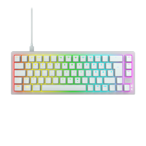Tastaturi - CHERRY K5V2 Compact keyboard Gaming USB QWERTZ German White