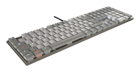 CHERRY KC 500 MX LP keyboard Home/Office USB QWERTZ German Grey [2]