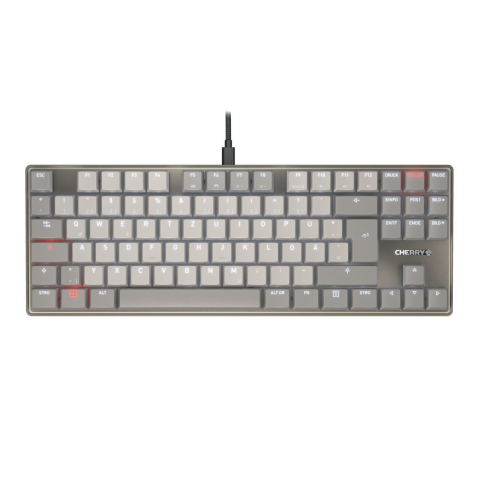 PC, Periferice & Software - CHERRY KC 500 MX LP TKL keyboard Home/Office USB QWERTZ German Grey