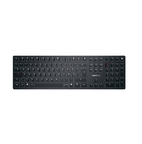 PC, Periferice & Software - CHERRY KW X ULP keyboard Universal USB + RF Wireless + Bluetooth QWERTZ German Black