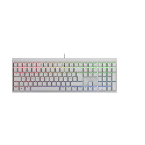 CHERRY MX 2.0S RGB keyboard Gaming USB QWERTZ German White [1]