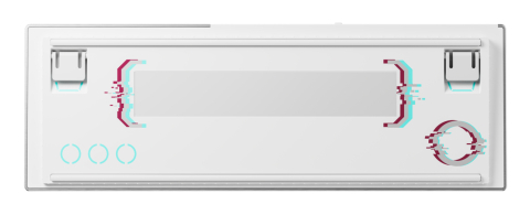 CHERRY MX 8.2 Pro TMR Wireless keyboard Gaming USB + RF Wireless + Bluetooth QWERTZ German Silver, White [3]