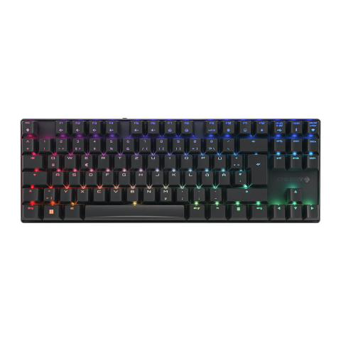 PC, Periferice & Software - CHERRY MX 8.2 TKL Wireless RGB keyboard Gaming USB + RF Wireless + Bluetooth QWERTZ German Black