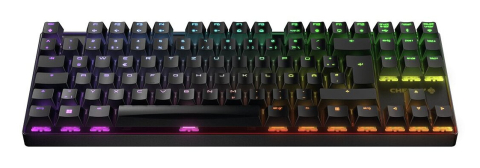 CHERRY MX 8.2 TKL Wireless RGB keyboard Gaming USB + RF Wireless + Bluetooth QWERTZ German Black [2]