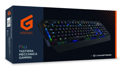 Conceptronic KRONIC Mechanical Gaming Keyboard, RGB, Italian layout [3]