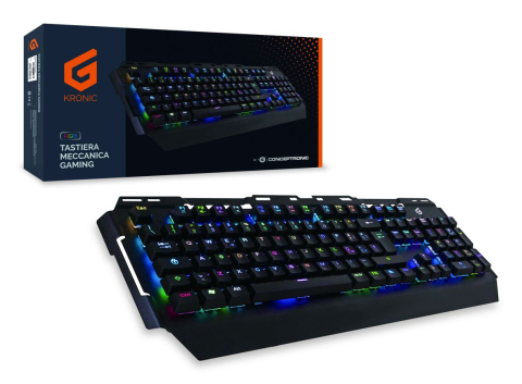 Conceptronic KRONIC Mechanical Gaming Keyboard, RGB, Italian layout [2]