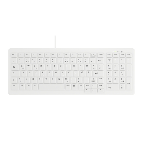Contour Design Active Key Contour ClassicClean Medical Keyboard IP68 Compact Wired White DE C7000 [1]