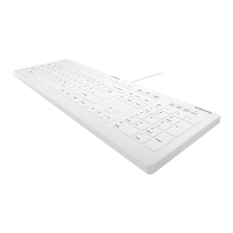 Contour Design Active Key Contour QuickClean Medical Keyboard IP68 Full-Size Wired White DE C8112 [3]