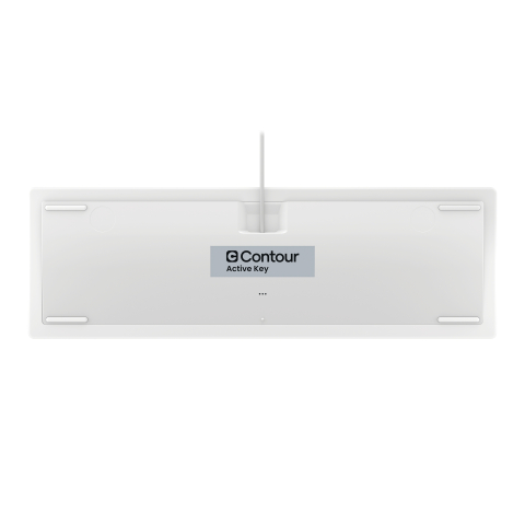 Contour Design Active Key Contour QuickClean Medical Keyboard IP68 Full-Size Wired White DE C8112 [4]