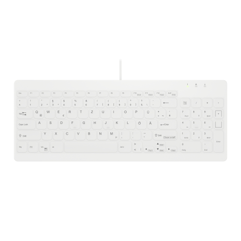 Contour Design Active Key Contour QuickClean Medical Keyboard Removable Cover Compact Wired White DE C7012 [1]