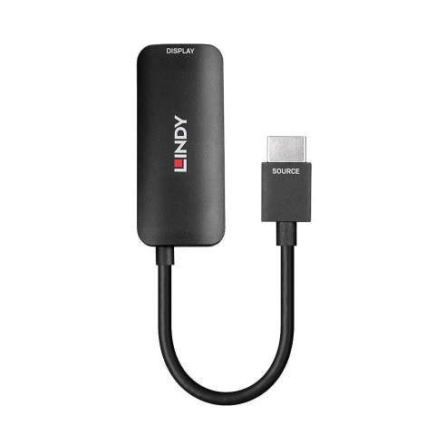 Convertor HDMI 8K60 la Port Display 1.4, latime de banda suportata 48Gbps, rezolutie maxima suportata intrare 840x2160@120Hz 4:4:4 8Bit 7680x4320@60Hz 4:2:0 8Bit, rezolutie maxima suportata iesire, 3840x2160@ 120Hz 4:4:4 8Bit 7680x4320@60Hz 4:2:0 8Bit, chipset LT6711GX_U2, negru [1]