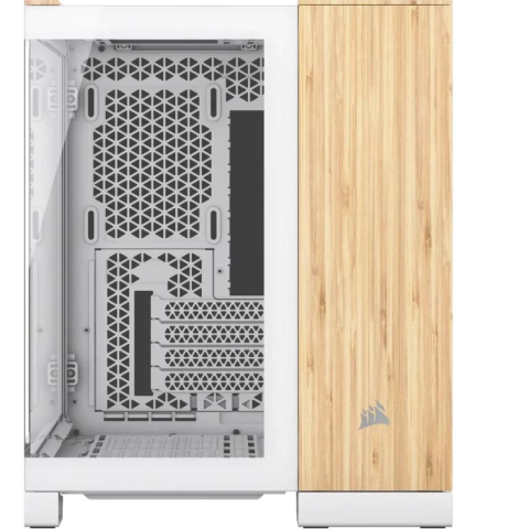 Corsair CC-9011288-WW computer case Midi Tower Bamboo, White [2]
