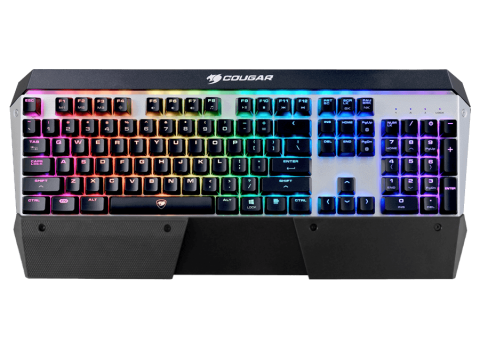 Tastaturi - COUGAR CGR-WM4MB-ATR keyboard Gaming USB QWERTZ German Black, Silver