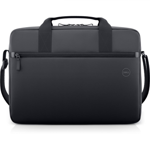Dell Essential Briefcase 16" CC3624, Colour: Black, Notebook Compatibility:Fits most laptops with screen sizes up to 16" (max laptop dimension: 360 x 255 x 25 mm), Features:Made with solution-dyeing process for polyester that can generate up to 97% less greenhouse gas emissions, water impact and [5]