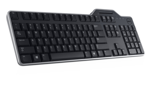 PC, Periferice & Software - DELL Pro Smartcard Keyboard - KB813 - US International (QWERTY)