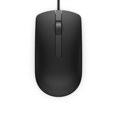Mouse - DELL Wired Mouse - MS116 - Black - (RTL BOX)