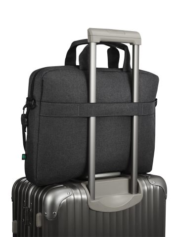 Geanta laptop Lenovo Topload T210 (ECO), 16", Negru, Functii: Rezistenta la apa, Tip inchidere: Fermoar, Material: Poliester, Dimendiuni (Lungime x Inaltime x Adancime): 390mm x 55mm x 275mm, Greutate: 0.456 Kg [5]