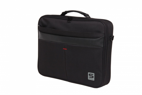 Geanta notebook Serioux, SRX-8444, dimensiuni 40 x 30 x 6 cm, compartiment laptop: max 15.6", bretea spate pentru prindere troller, curea de umar ajustabila, material poliester [2]